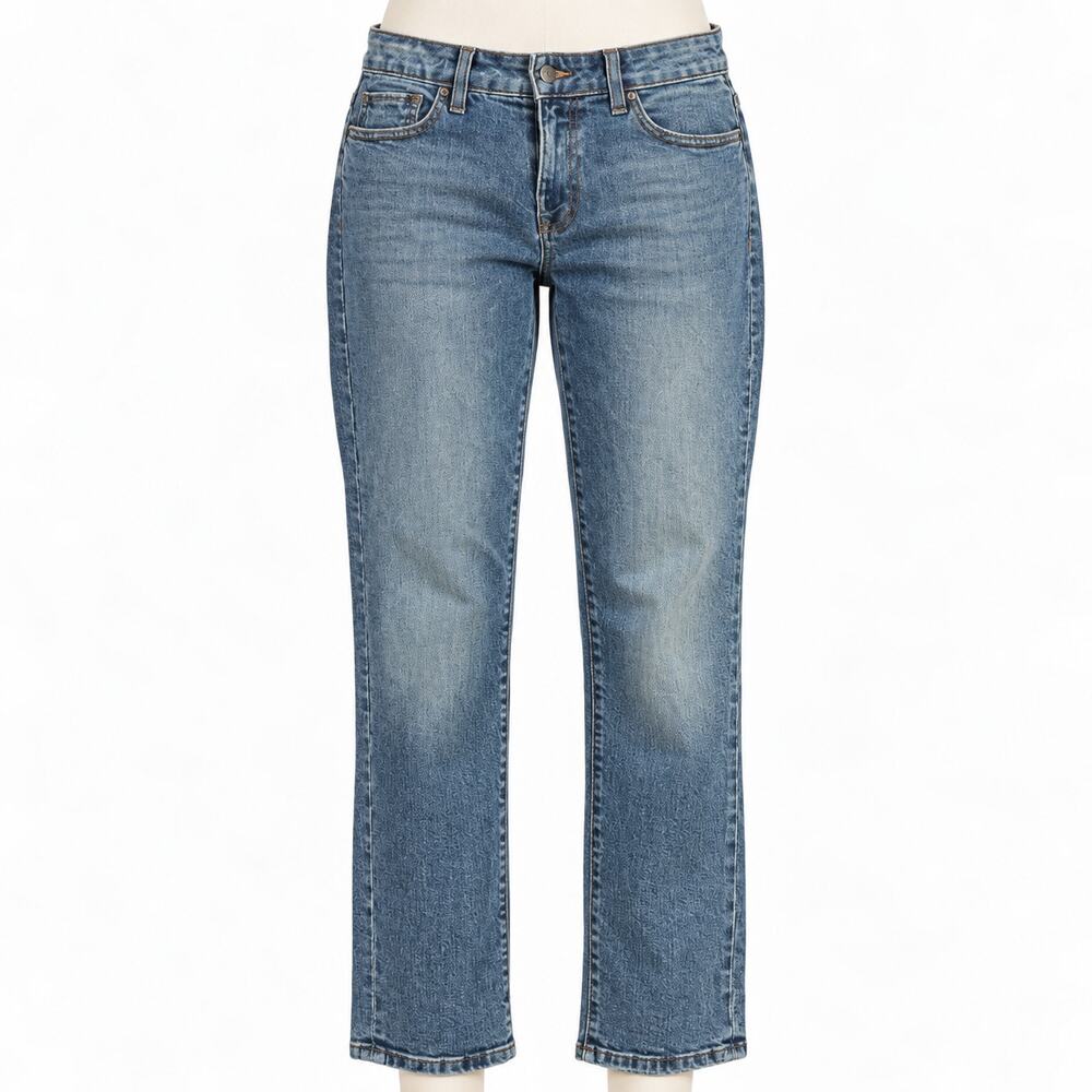 Fidelity Denim AXL Girlfriend Jeans Women's 26 Blue Straight Leg